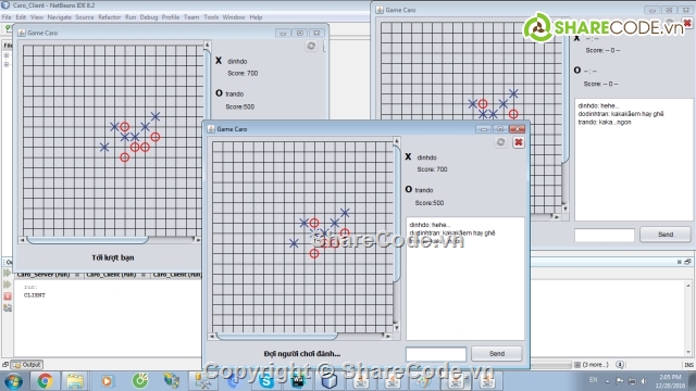 code,lập trinh socket,client - server